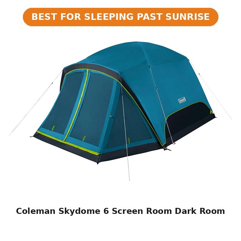Coleman Skydome 6 Screen Room Dark Room