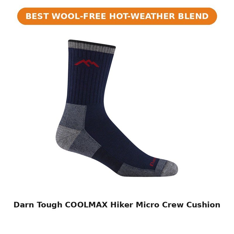 Darn Tough COOLMAX Hiker Micro Crew Cushion