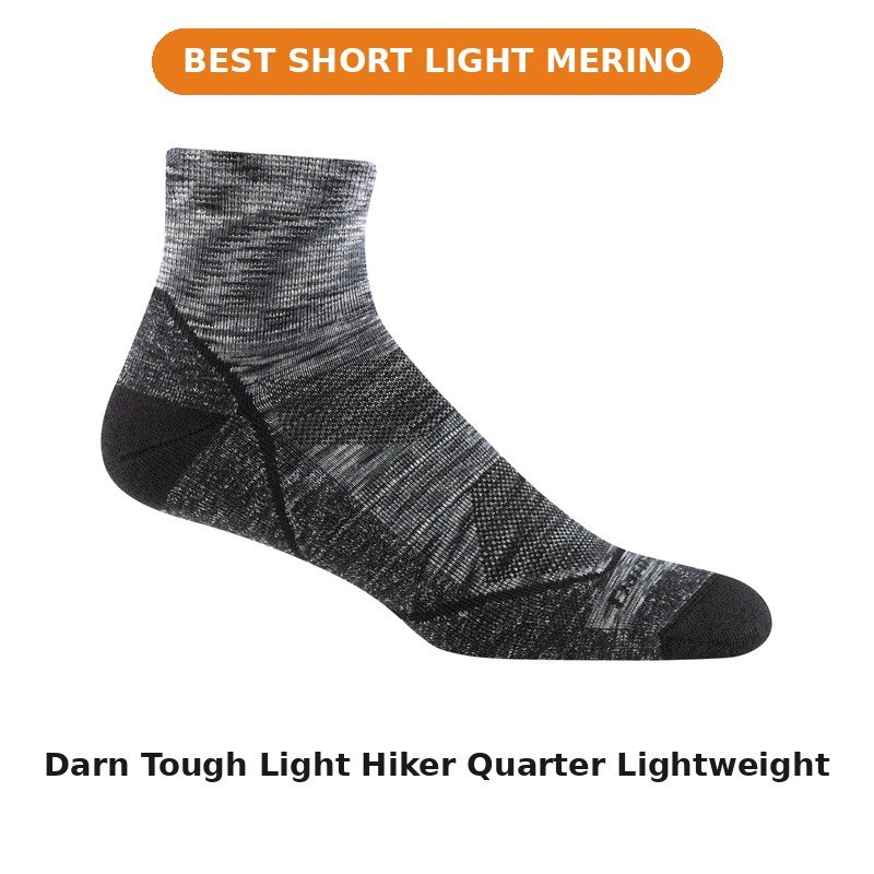Darn Tough Light Hiker Quarter Lightweight