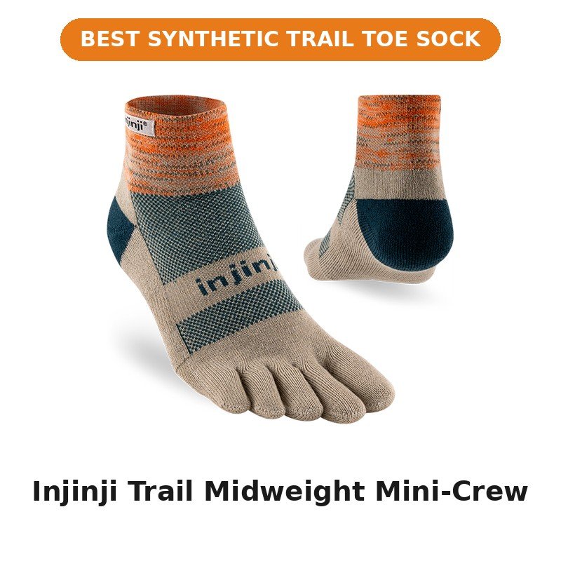 Injinji Trail Midweight Mini-Crew