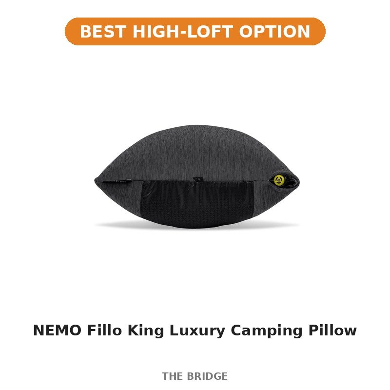 NEMO Fillo King Luxury Camping Pillow