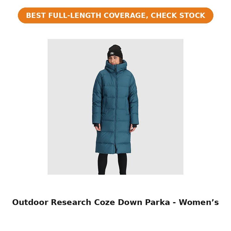 Outdoor Research Coze Down Parka - Women's