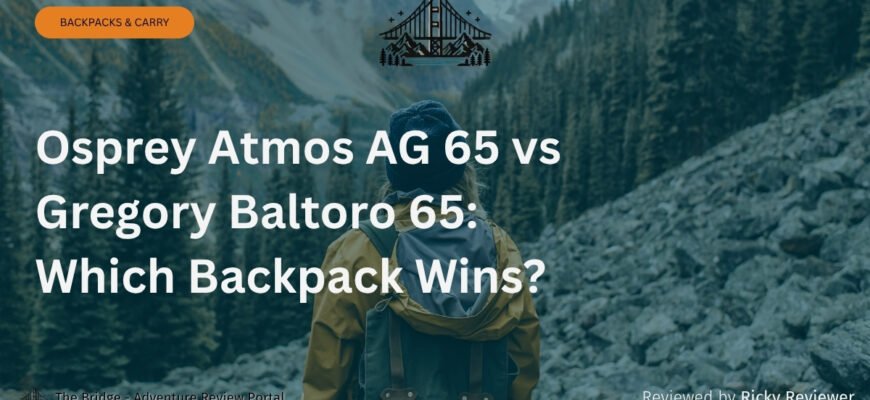 Osprey Atmos AG 65 vs Gregory Baltoro 65